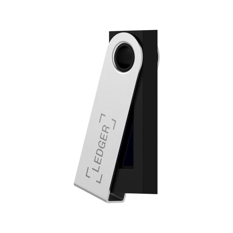 Ledger Nano S – Crypto-Hardware-Wallet (Mattschwarz) (lns-solo-v14) (3760027781371)