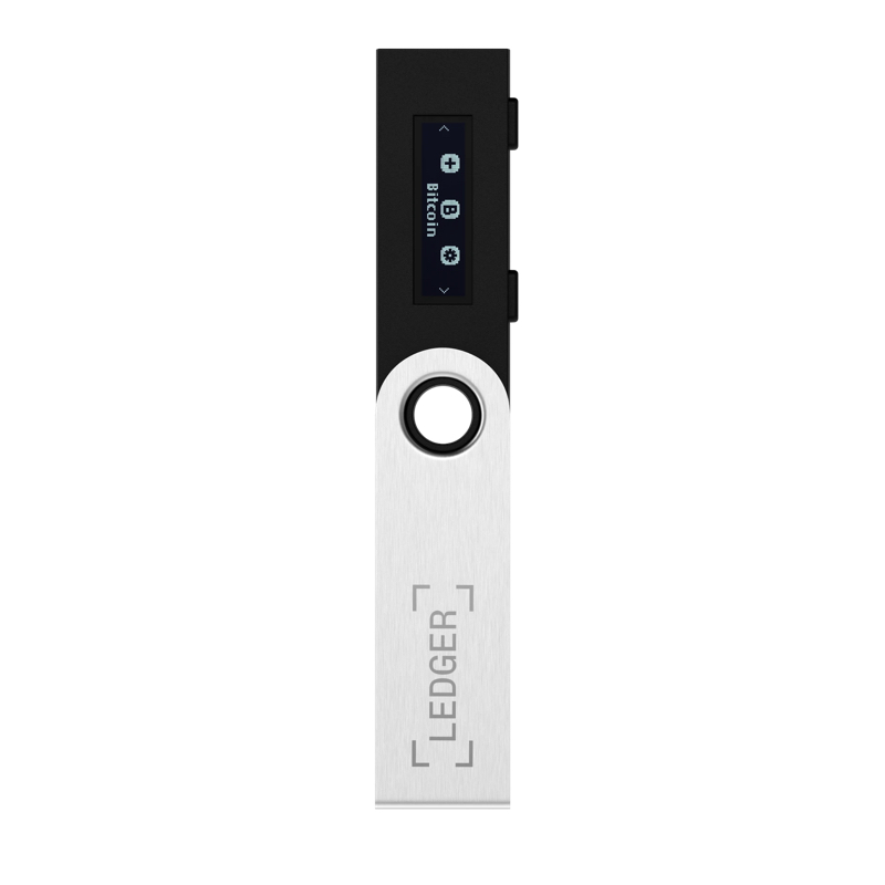 Ledger Nano S – Crypto-Hardware-Wallet (Mattschwarz) (lns-solo-v14) (3760027781371)